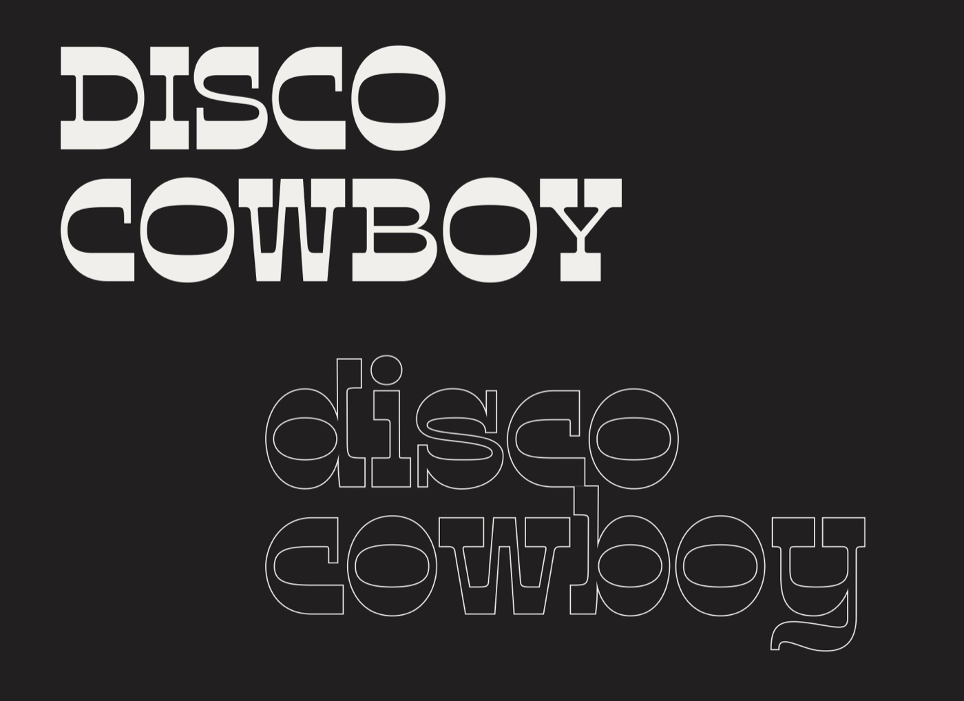 Disco Cowboy